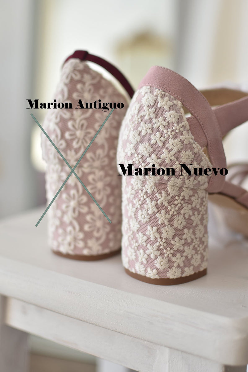 Ciara   Soft Pink bordado Marion tacón 9.5cm