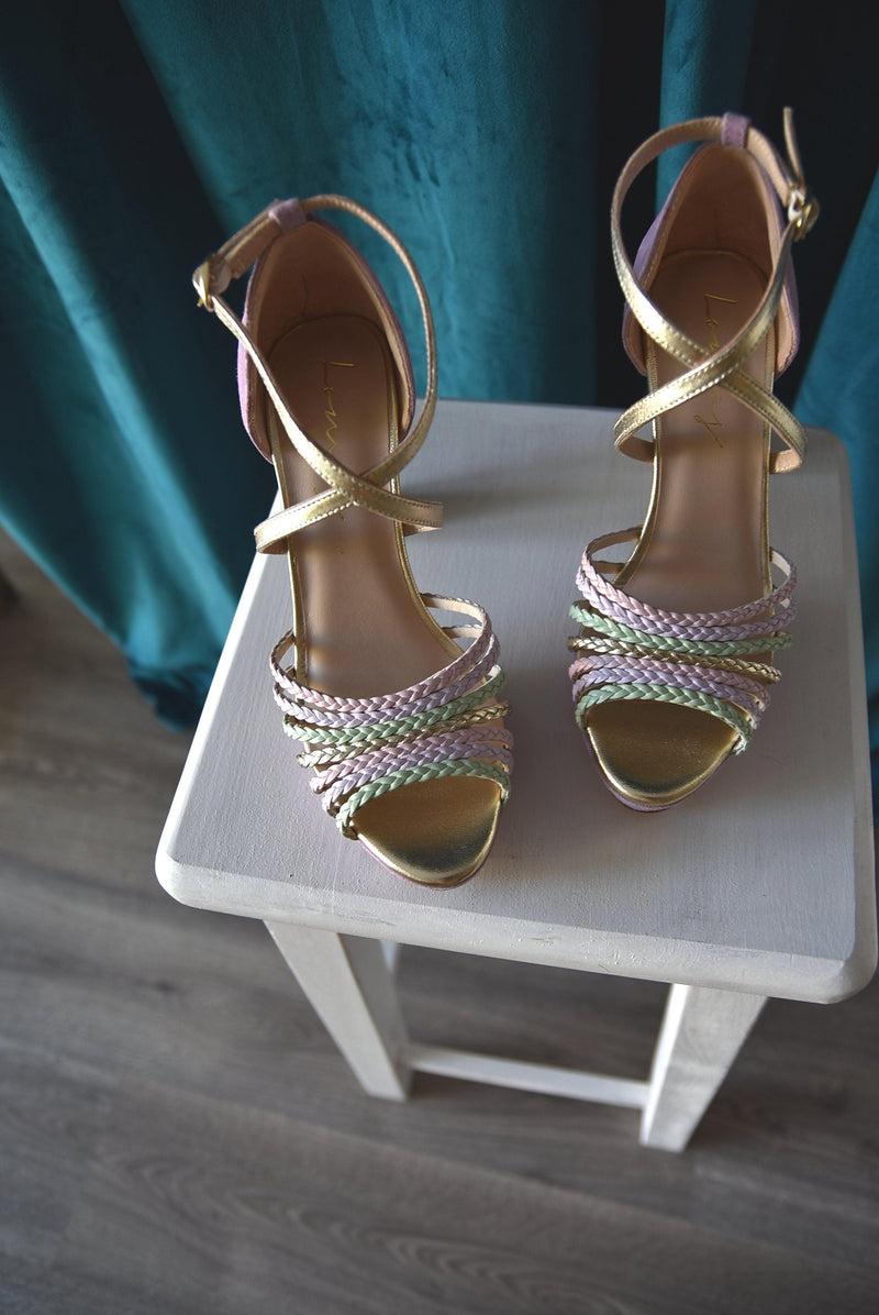 ZIGGY tricolor trenzado - Lomas-shoes